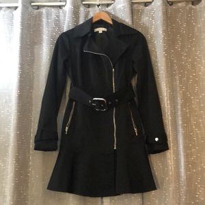 Black trench coat
